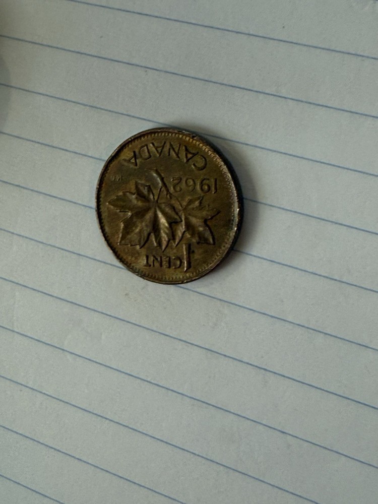 1962 Canada 1 Cent Coin