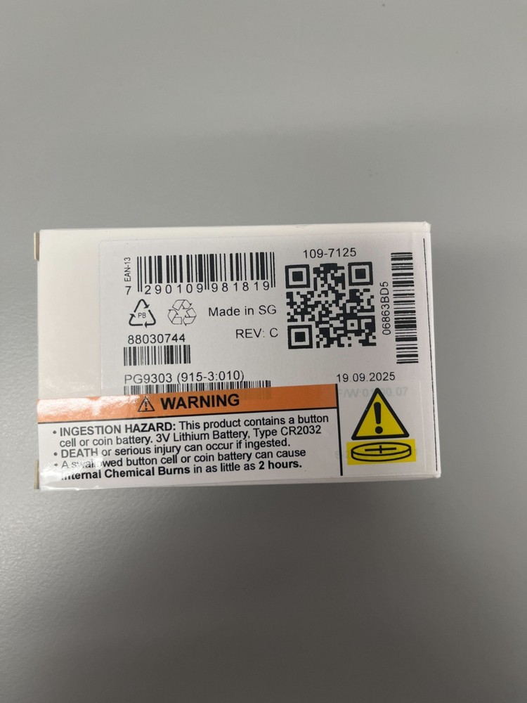 PowerG Wireless Door/Window Sensor (Open Box)