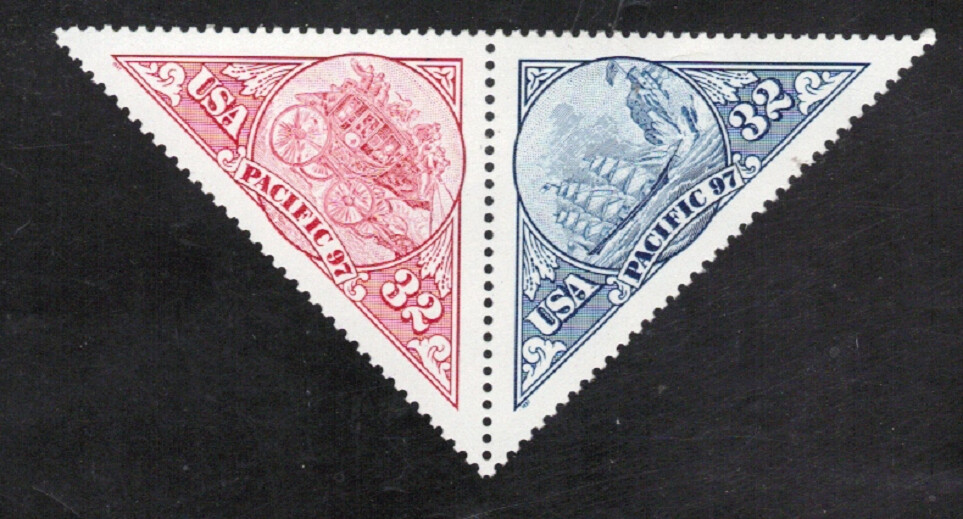 Scott  #3130/31...32 Cent...Pacific '97...Pair