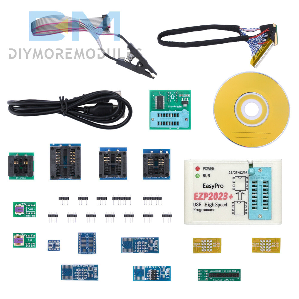 EZP2023 High-Speed SPI Programmer Support 24 25 93 95 EEPROM 25 FLASH BIOS Chip