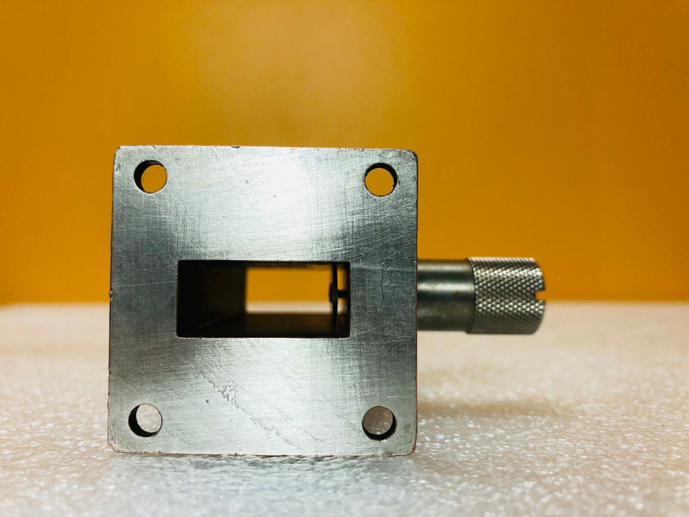 Sperry Microline 152A WR90 Waveguide 8.2 -12.4GHz Continuous Variable Attenuator