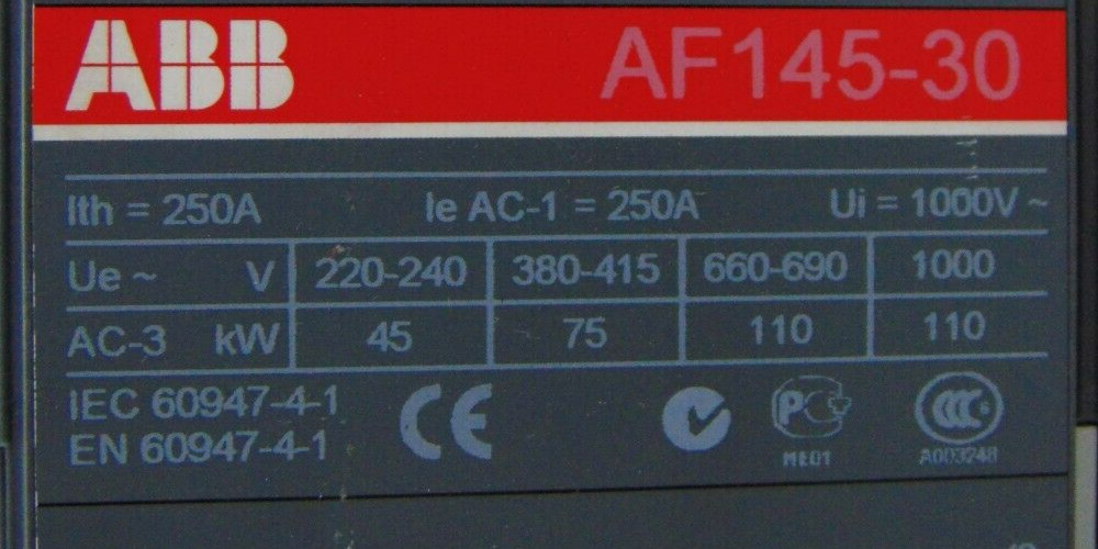 ABB AF145-30 Contactor *new surplus