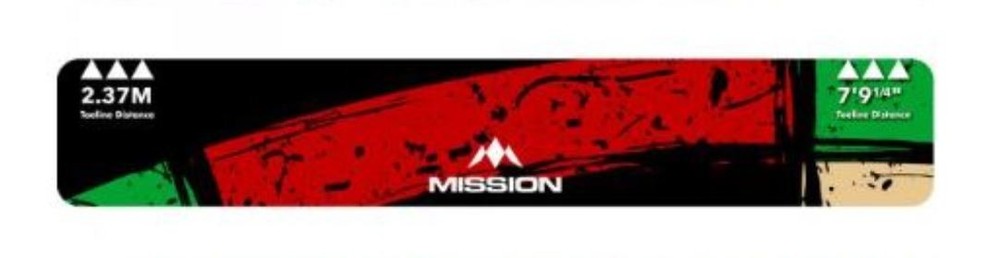 Mission Dart Throwing Line Tops