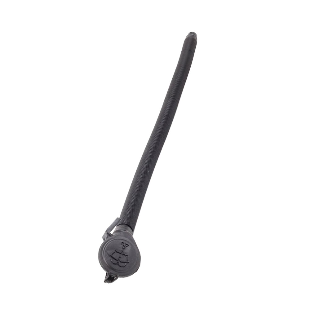 For BMW E60 E61 E63 E66 Windshield Washer Fluid Reservoir Filler Pipe Black