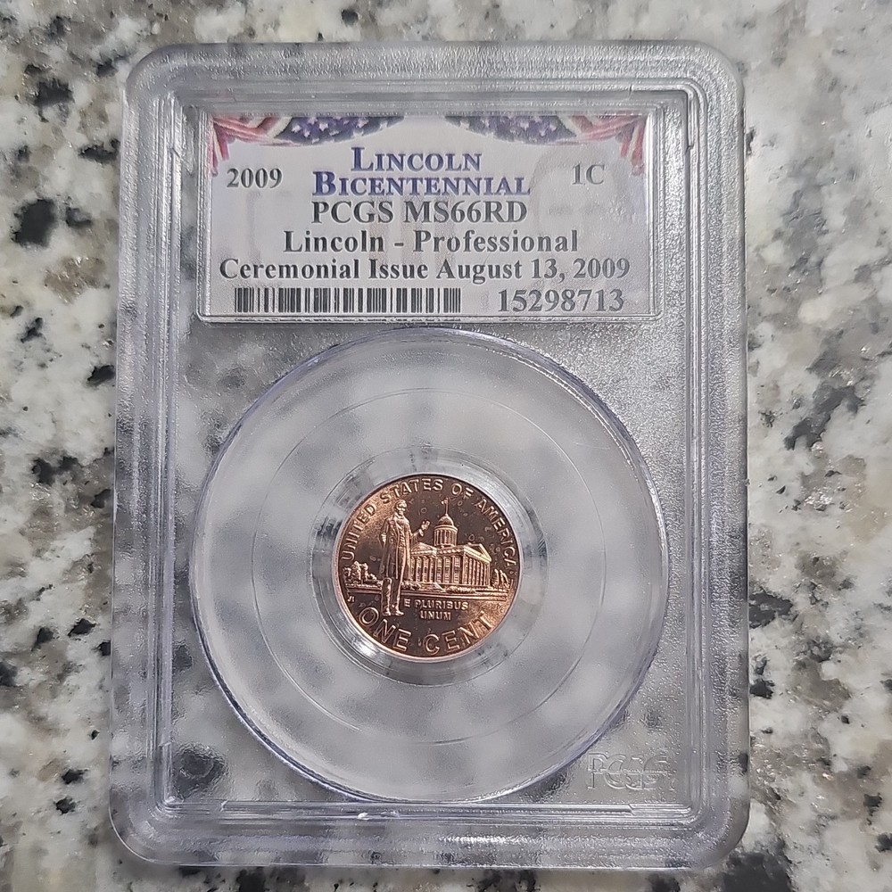 2009 Lincoln Bicentennial Professional PCGS MS66RD Small Cent