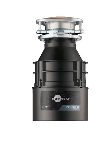 INSINKERATOR Badger 1 Garbage Disposal 1/3 Hp