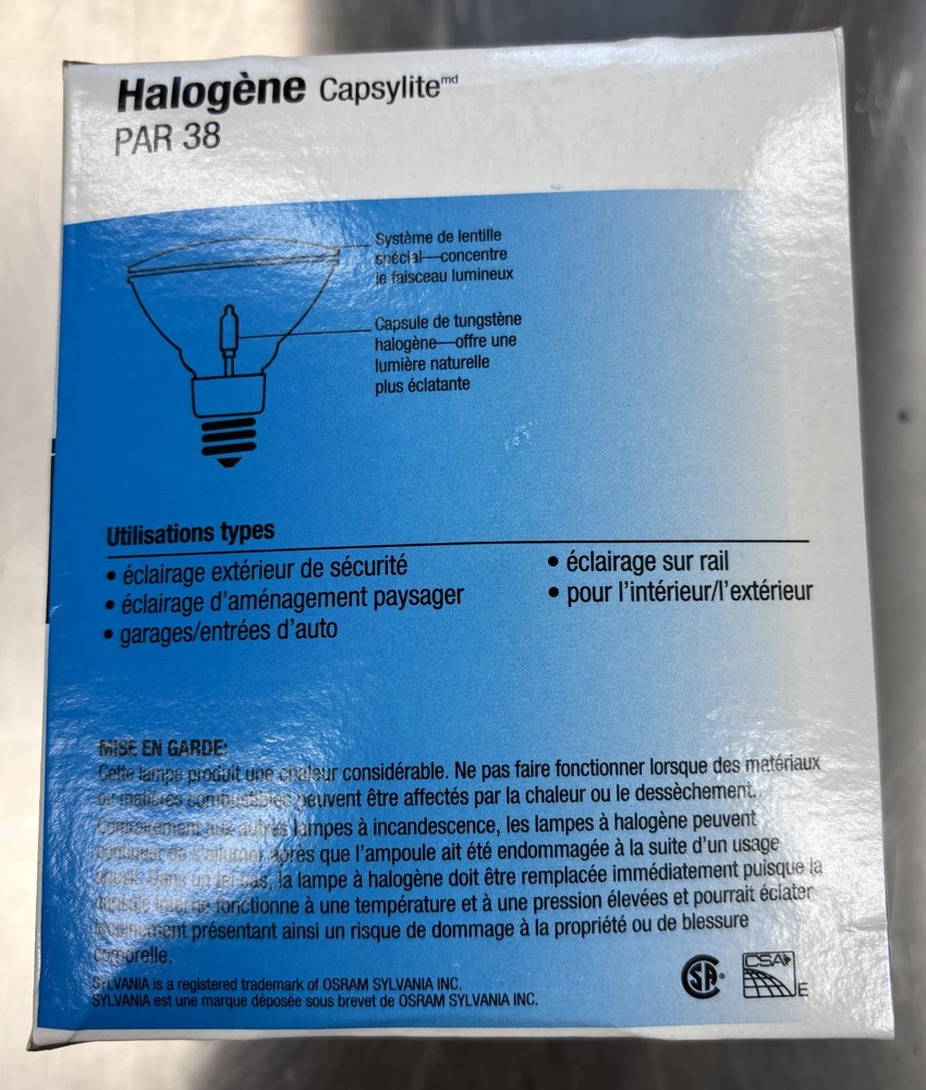 Sylvania Capsylite Par 38 120W Light Bulb