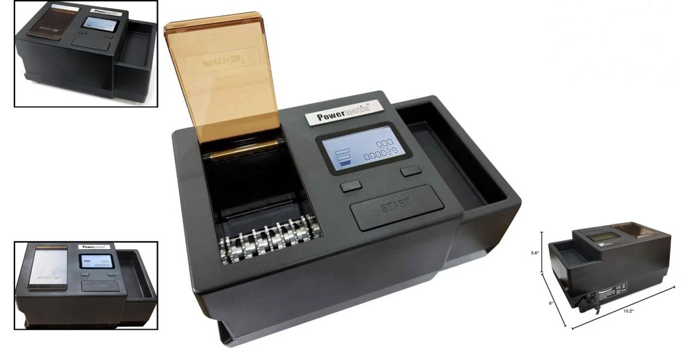 Sleek Digital Cigarette Maker with Automatic Jam Protection - 110V Convenience