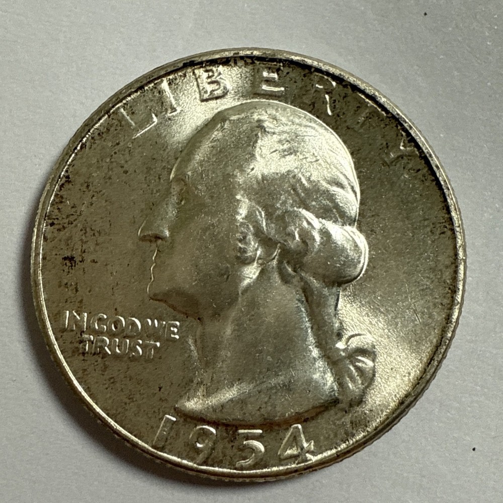 1954 P WASHINGTON SILVER QUARTER #060