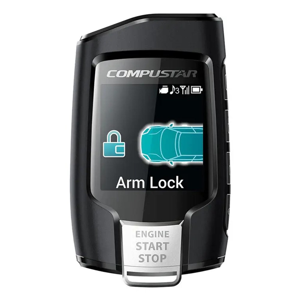 Compustar 2 Way 4B LCD Replacement FM Remote 3000' Range