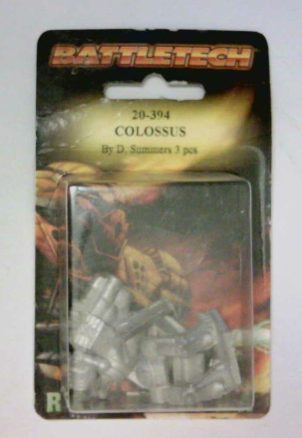 Battletech Colossus  Iron Wind pewter New in Package (814)