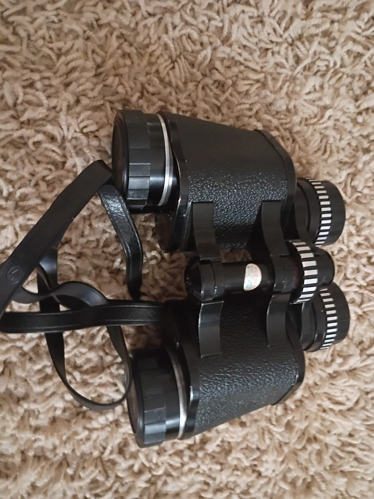 sans & streiffe binoculars with case vintage good condition