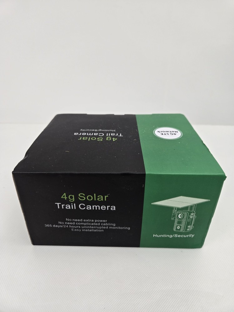 Trail Cam W Solar Charge - Open Box