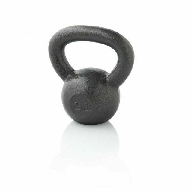 Weider Kettlebell Weight - 20lbs. Hammertone Cast Iron