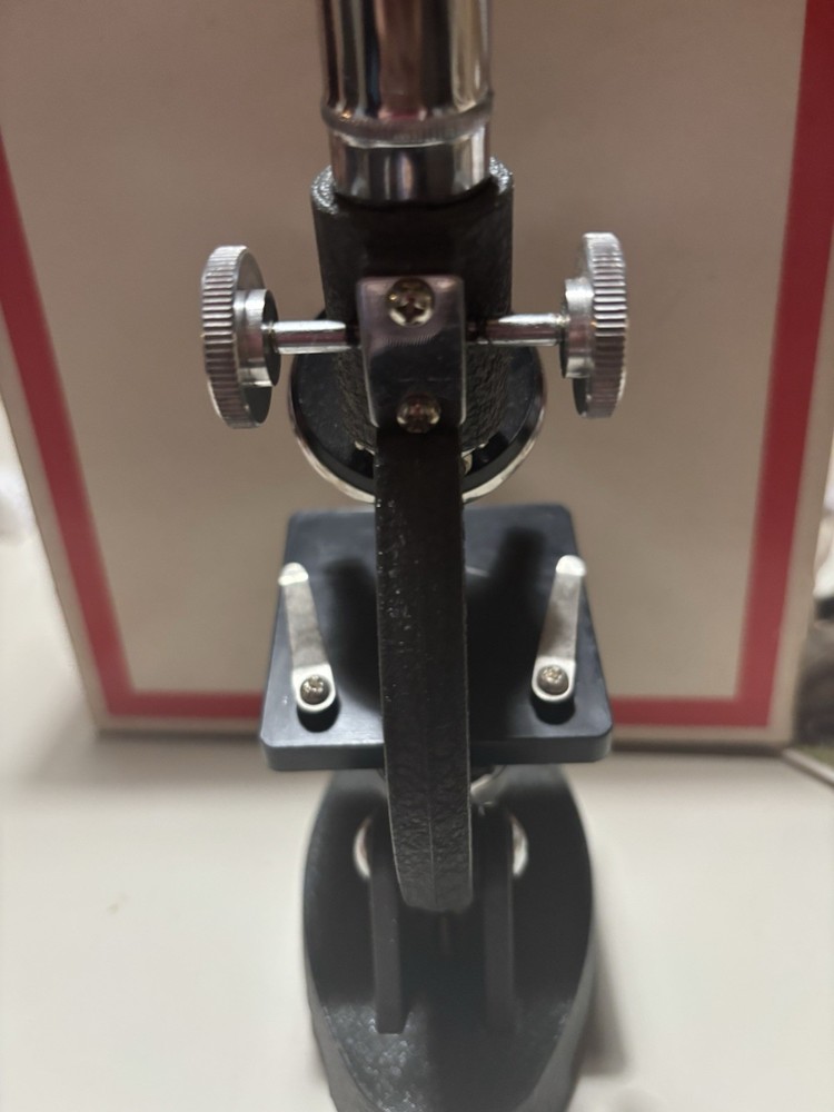 Vintage Waco Microscope W/ All Untensils