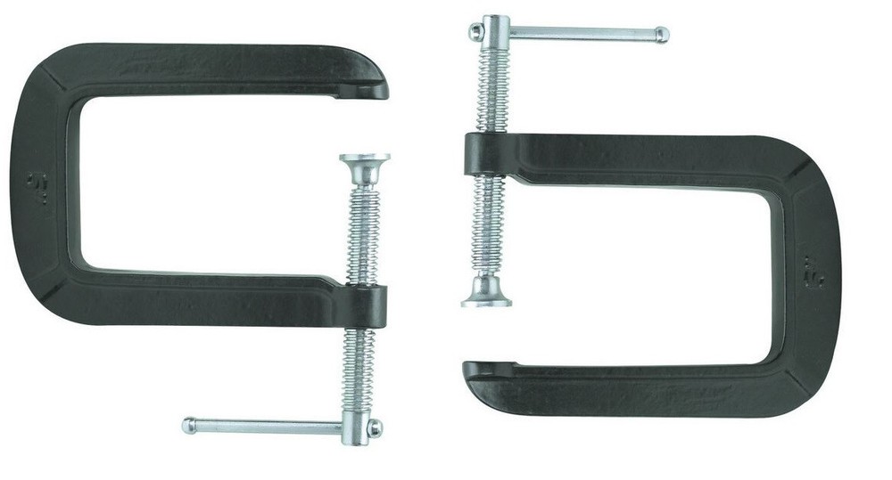 DEEP THROAT 5 in C-CLAMP (2 Pack) 2-3/4" x 5-1/2"