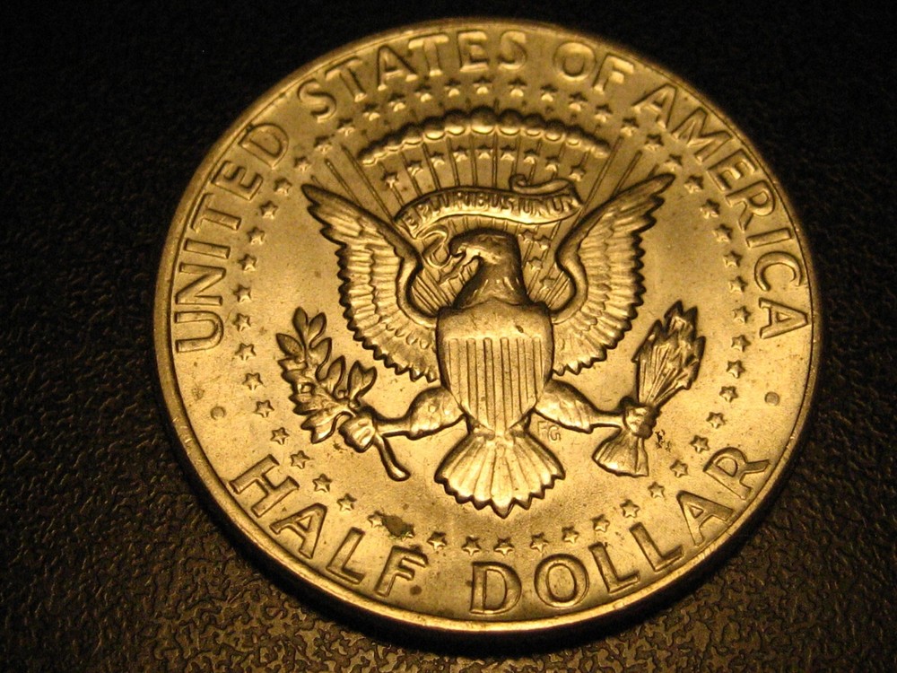 1971-D Kennedy Head Half Dollar BU
