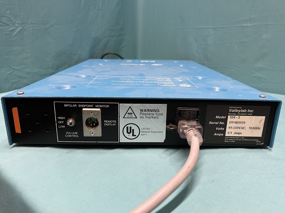 Valleylab EM-2 Electroscope Monopolar Electroshield Monitor