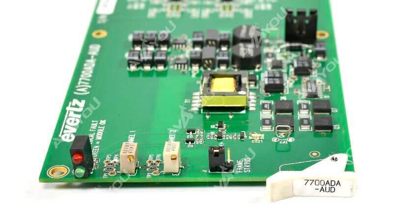 Evertz 7700ADA-AUD Balanced Analog Audio Distribution Amplifier + 3RU backplane