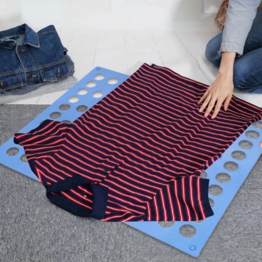 Adjustable T-Shirt Clothes Fast Folder Folding Board Laundry Organizer Child-%