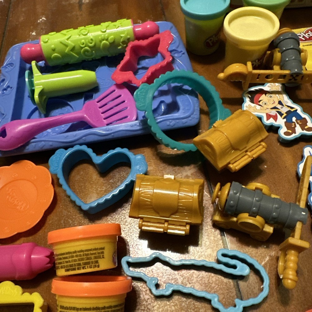 Assorted play doh tools lot