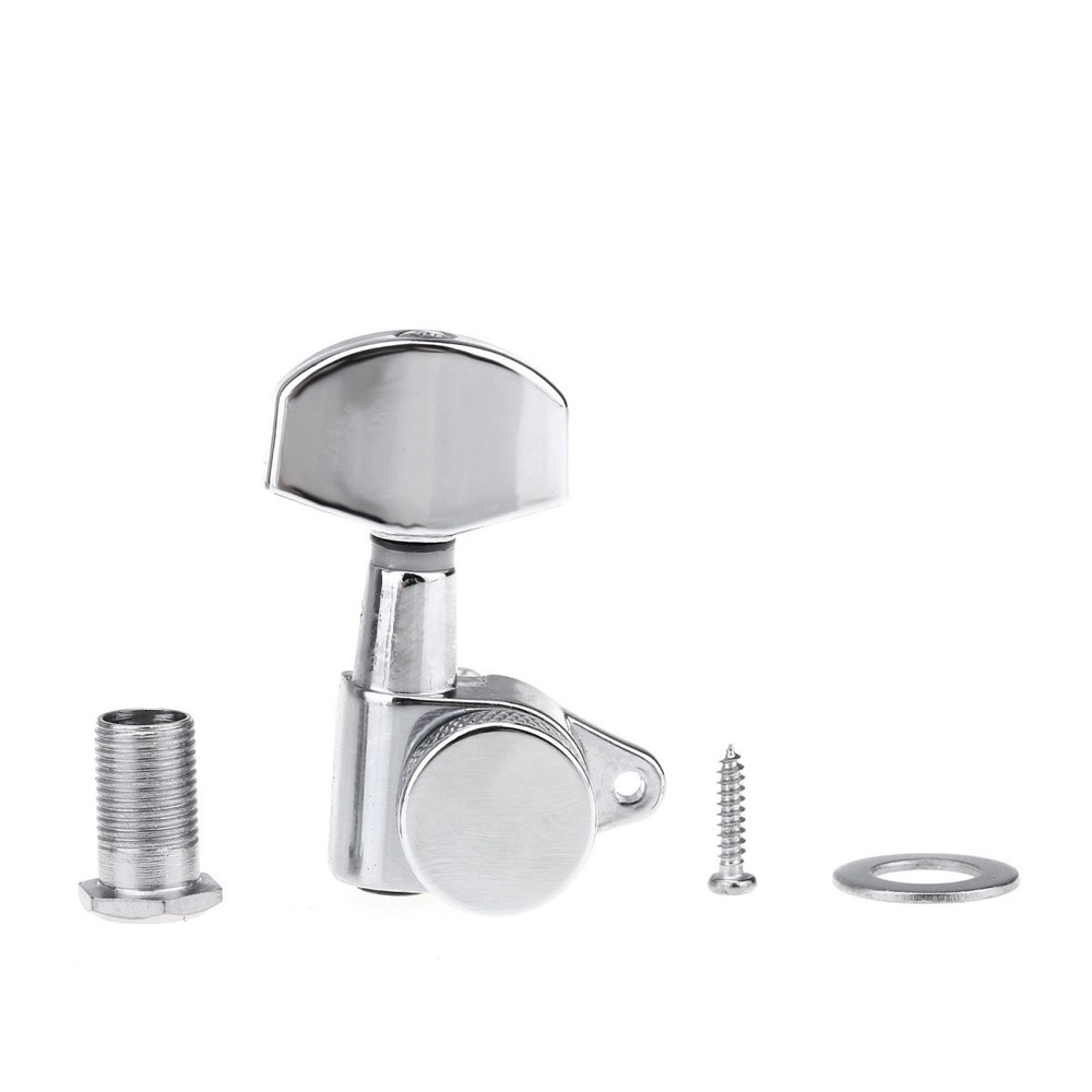 Guitar Locking Tuners 3x3 Machine Heads Chrome 3R3L