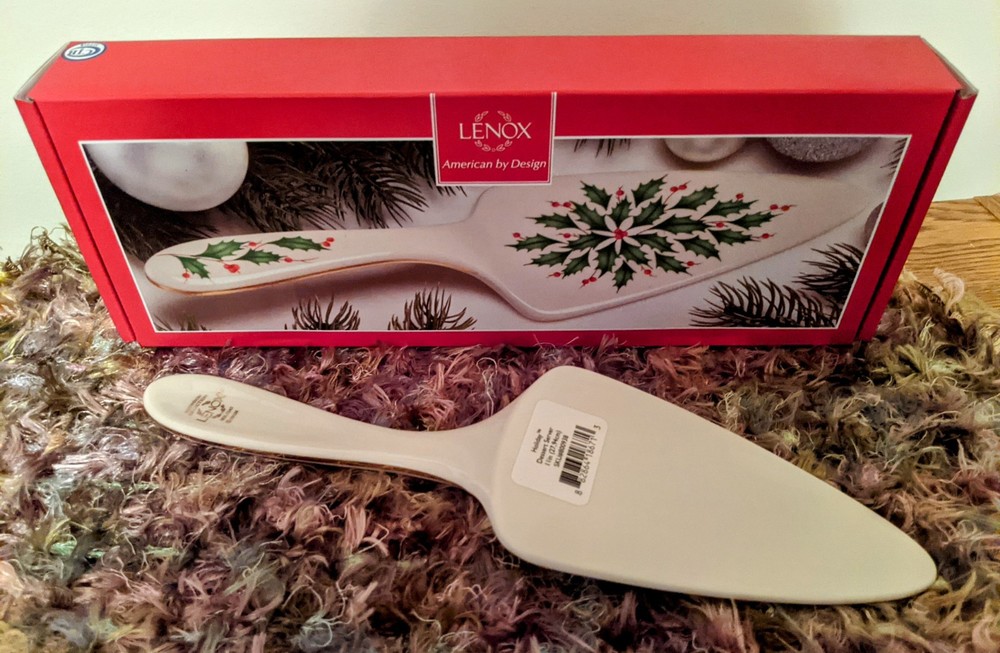 LENOX Holiday Dessert Server, new