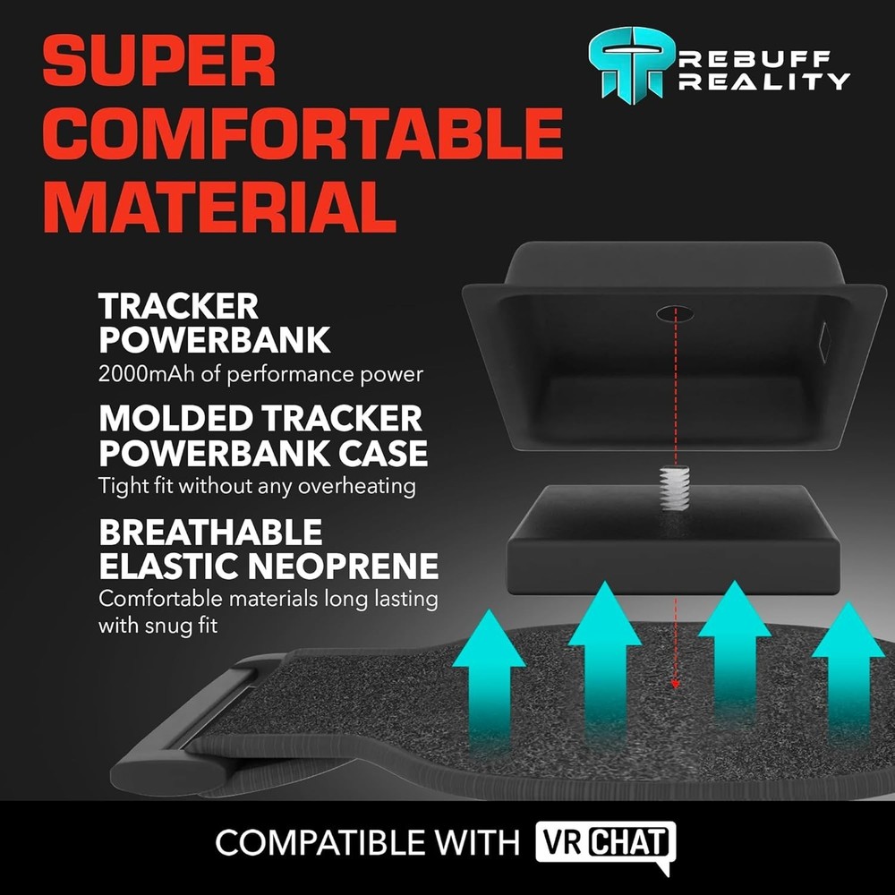 Trackstrap Plus Vive Ultimate Tracker Straps – Compatible for Vive Tracker 2....