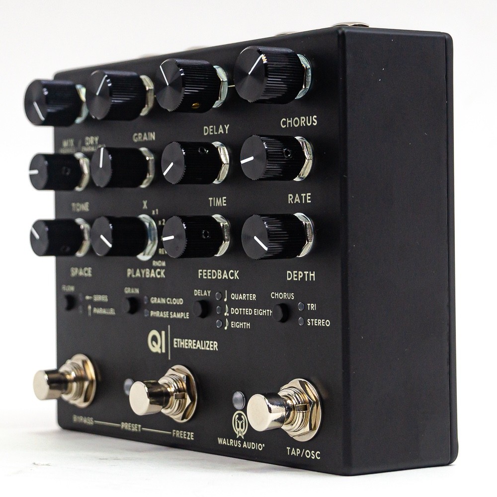 Walrus Audio Qi Etherealizer Multi-Effects Pedal – Black – New