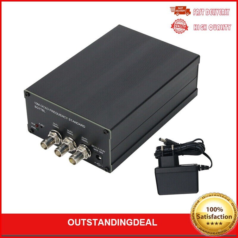 10MHz Frequency Standard 2-Way Sine Wave 1-Way Square Wave Output For EtherREGEN