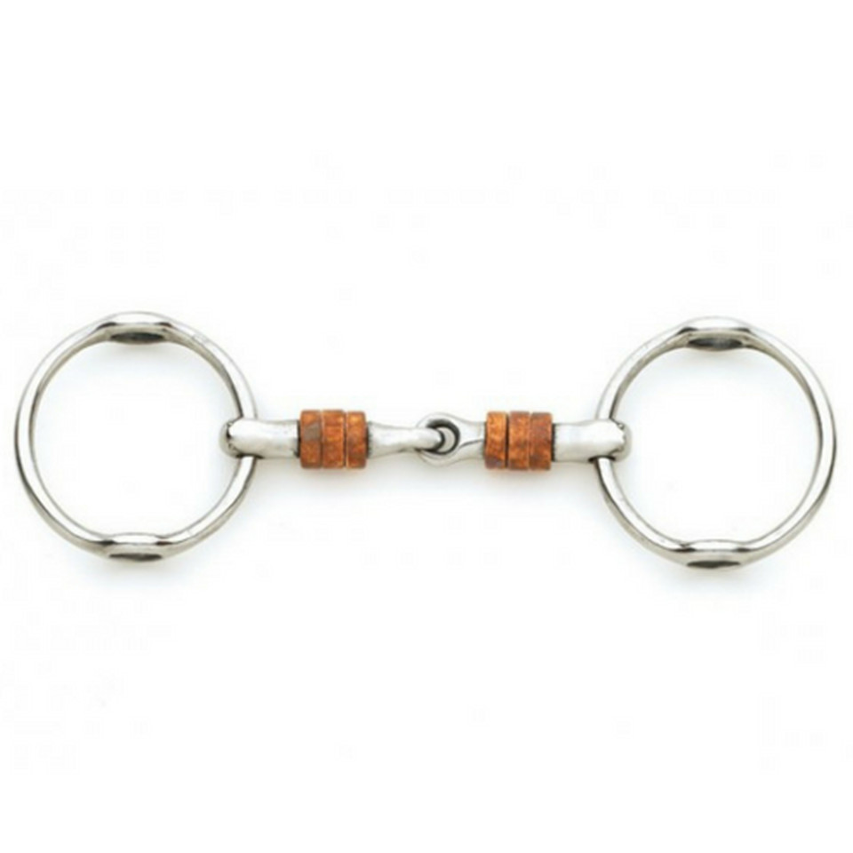 CENTAUR JOINTED COPPER ROLLER GAG BIT 5.25  NWT