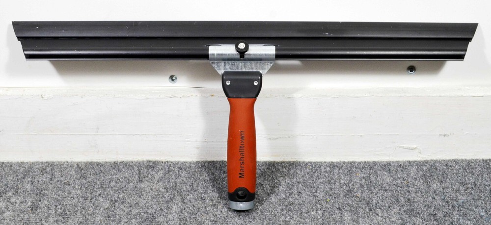 Marshalltown Akd22 Pitch Squeegee Trowel,Adjustable,22 In Length Threaded End
