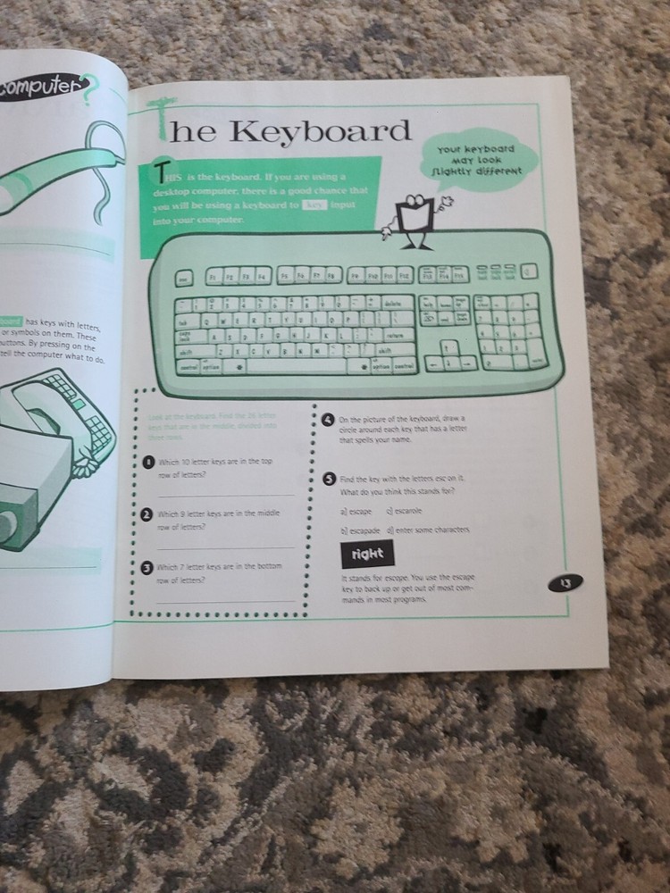 We Can Use The Computer! Book D and E. Great Condition