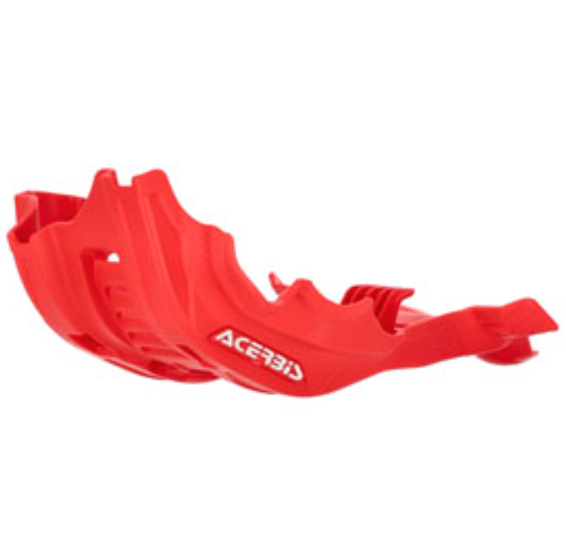 Acerbis - 2895600004 - Skid Plate, Red
