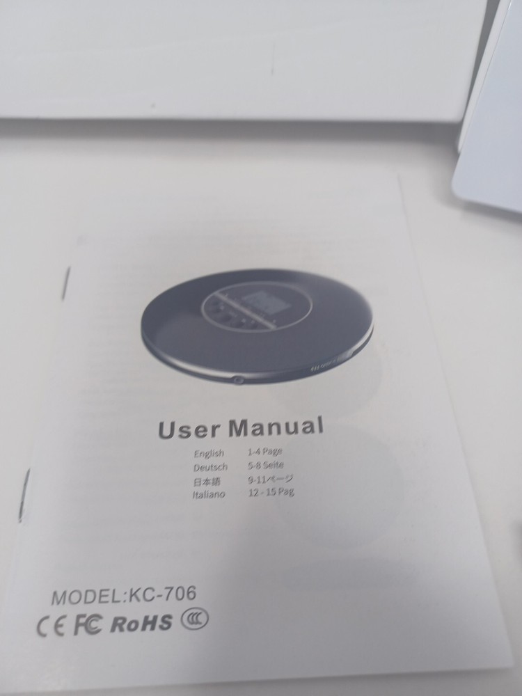 CD Player Portable,Compact CD Walkman Player