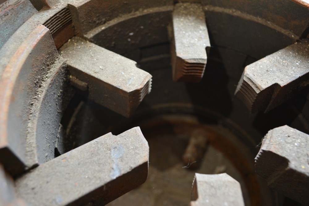 Vintage BEAVER 61-E Pipe Threader, Used