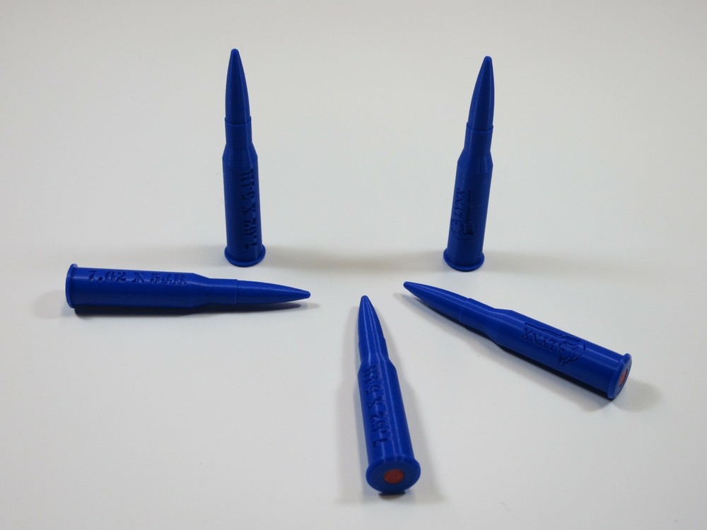 7.62x54R Plastic Snap caps - Set of 5