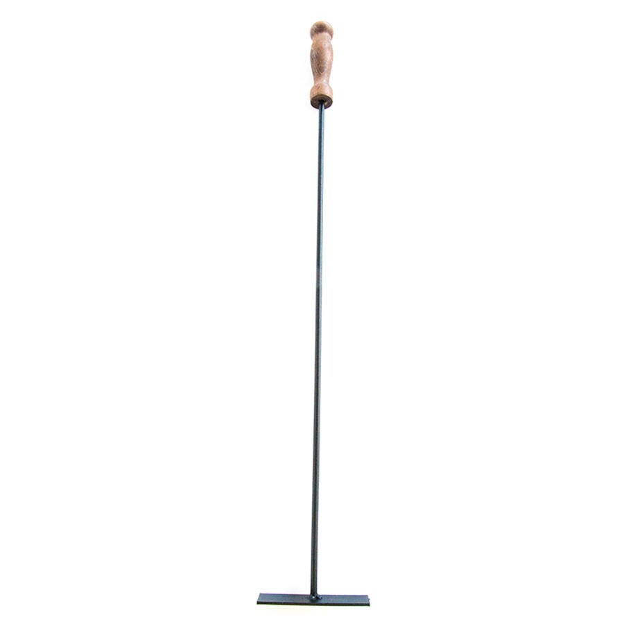 CRUCCOLINI cm. 81 wrought iron with wooden handle
