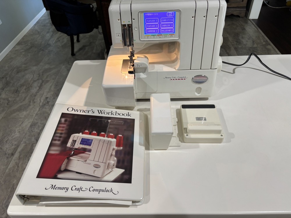 Janome Memory Craft Compulock Model:888
