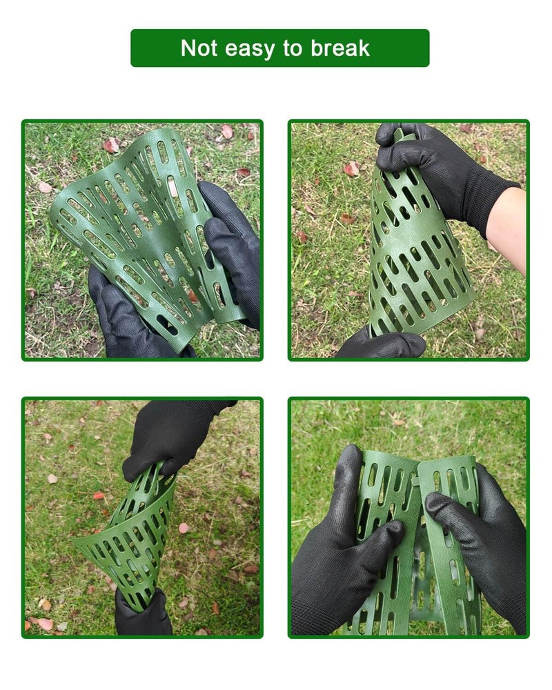 8 PCS Small Tree Trunk Bark Protector Guard Breathable Wildlife Protection