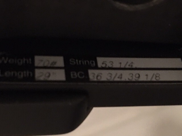 Win & Win Black Shadow 34 Compound Bow - LH