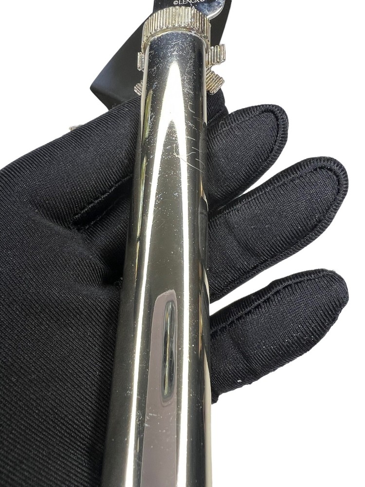 Kate Spade Lenox Mr & Mrs 2 Piece Wedding Cake Silver Server & Knife Set