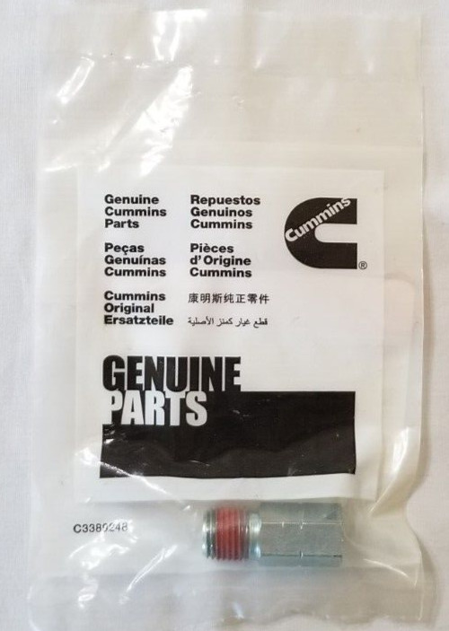 New Oem Genuine Cummins Plain Pipe Coupling Fitting 4935432