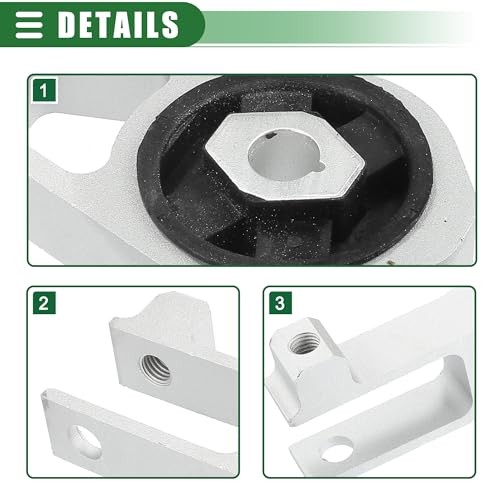 Engine Motor Mount, Engine Mounting, for Jeep Renegade 2.4L 2017-2018,