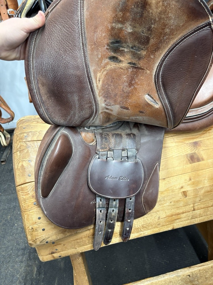17.5” Adam Ellis Jump Saddle