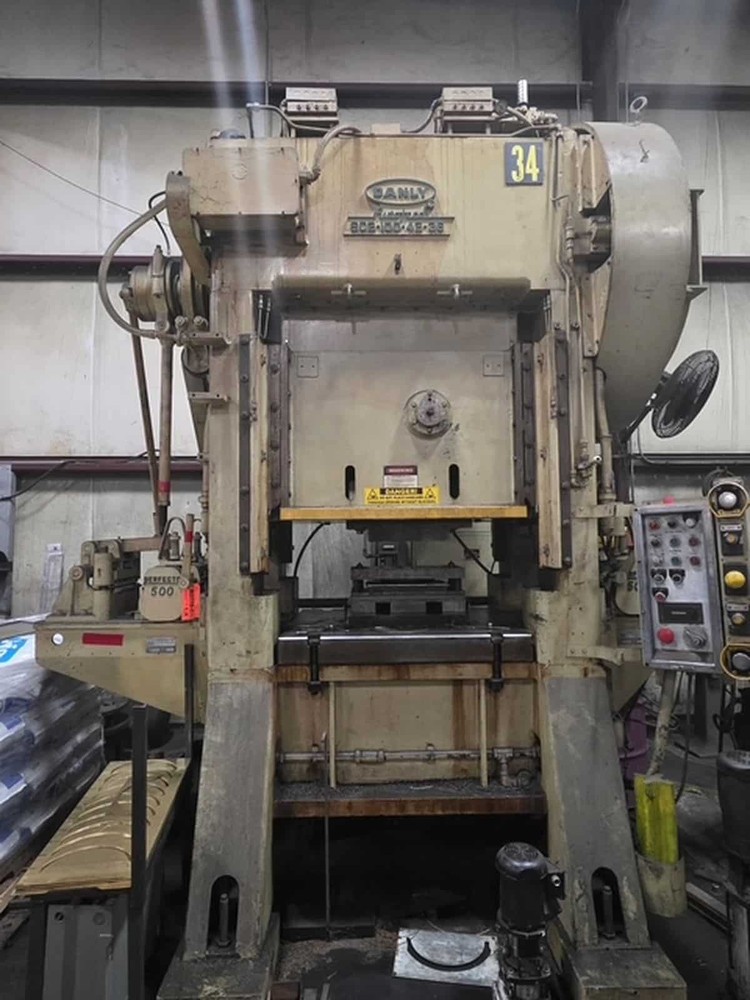 Danly SC2-100-42x36 Straight Side Press