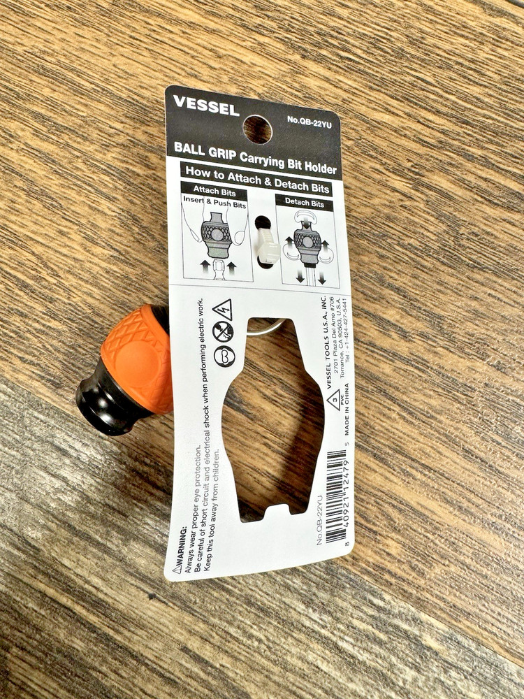 VESSEL e ASSIST Rechargeable Screwdriver 3.6V Power Manual High Torque Bundle