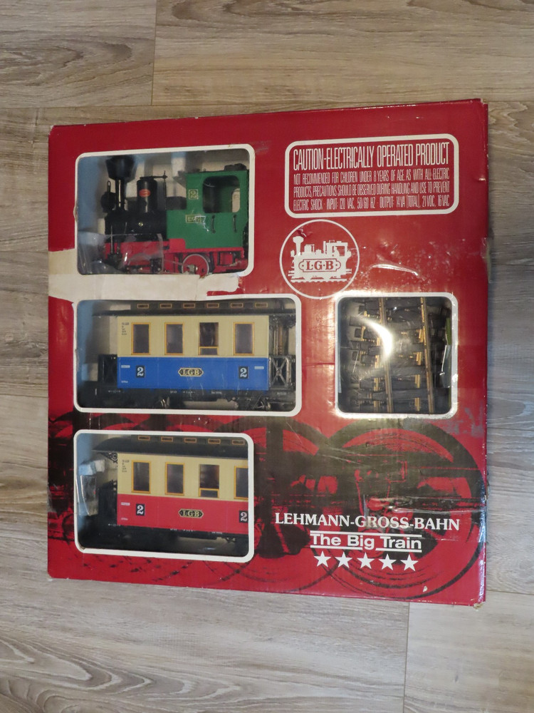 LGB Big Train Starter Set G-Scale 20301 (US) used, tested, working