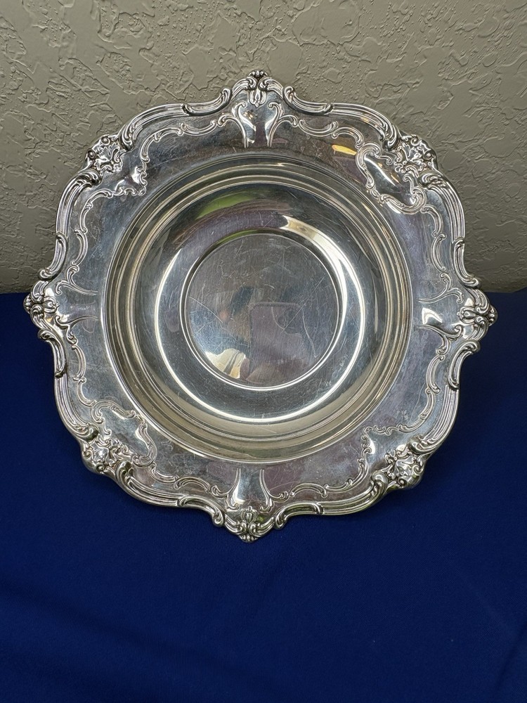 Vintage Gorham Silver Centerpiece Bowl, Chantilly pattern