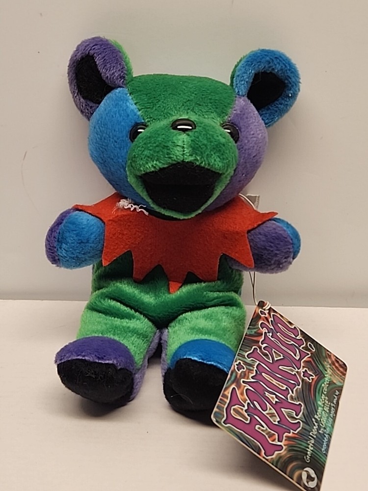 FRANKLIN 7" Grateful Dead Dancing Bean Bear Liquid Blue Edition 2